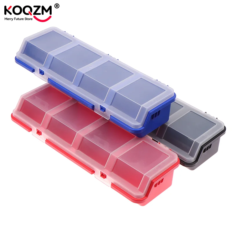Pudełko organizer z wieloma przegródkami na śrubki i drobne części, wytrzymałe plastikowe pudełko do przechowywania narzędzi, sprzętu i biżuterii.