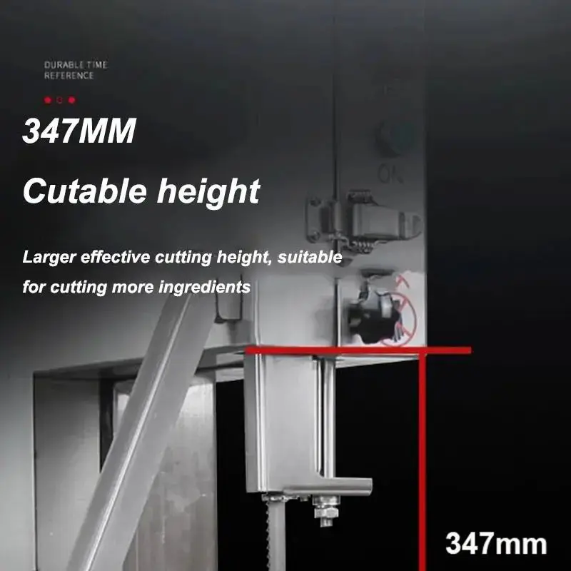 

Industrial Bone Saw Machine Stainless Steel Barbecue Meat Slicer Bone Cutter Meat Cube Slicer Cutting Machine