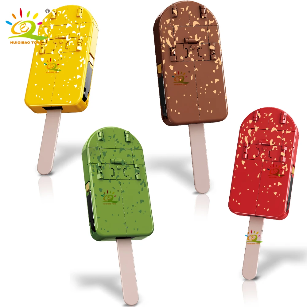 HUIQIBAO Juego de juguetes robot de helado transformable 2 en 1, diseño coleccionable, decoración de escritorio, regalo de cumpleaños perfecto para adultos
