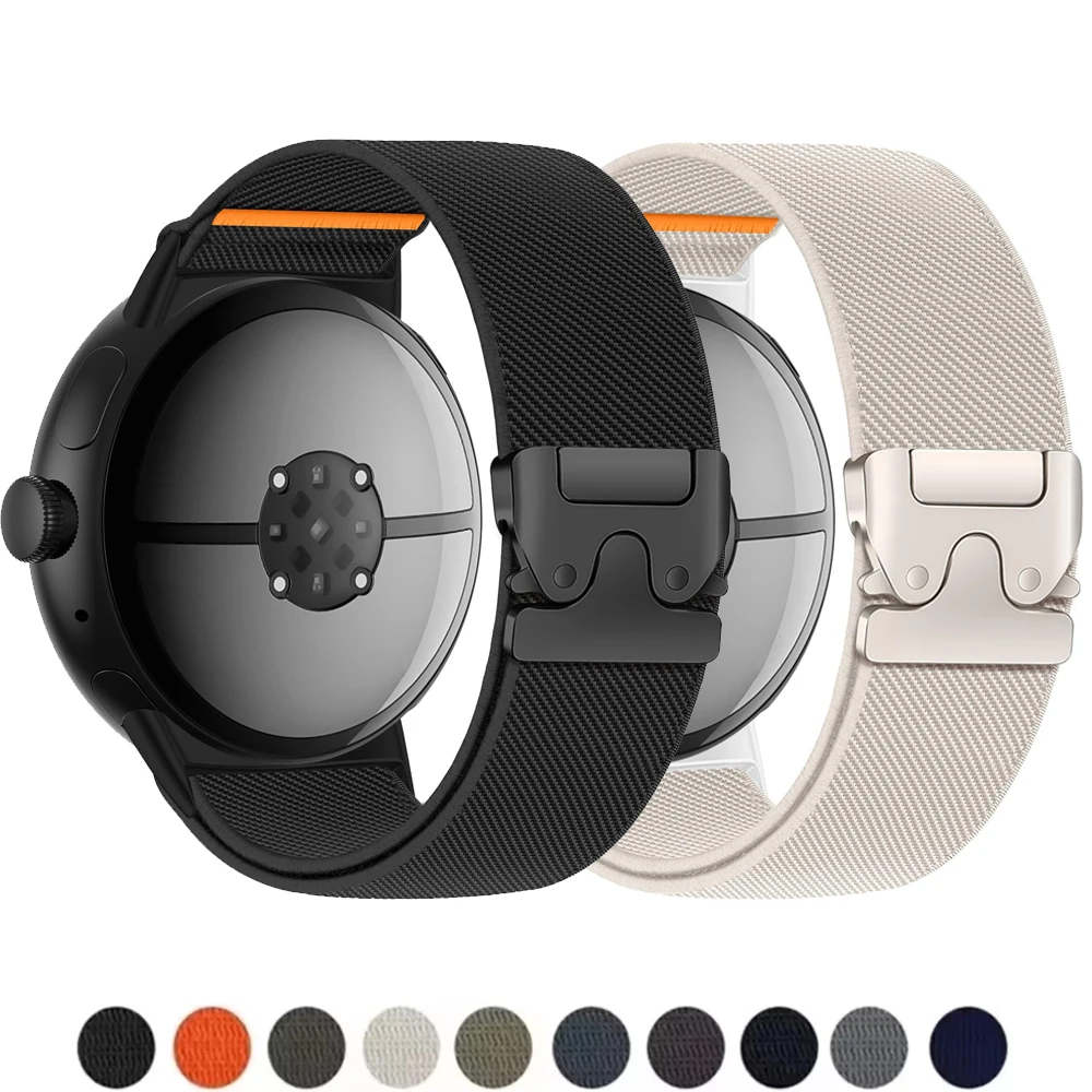 

Parachute belt For Google Pixel Watch 3 2 1 Strap 41mm Accessories Sport Nylon Elastic bracelet correa Pixel Watch 3 45mm Band