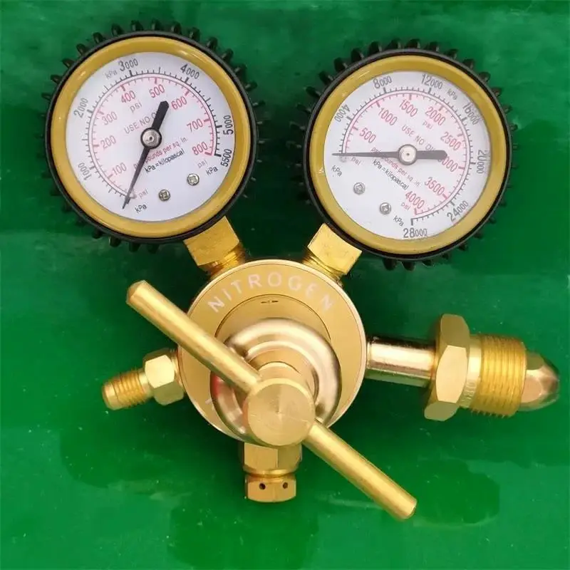 HX-D-0033 All Copper High-Pressure Nitrogen Pressure Reducer American Style High-Pressure Nitrogen Pressure Reducing Valve