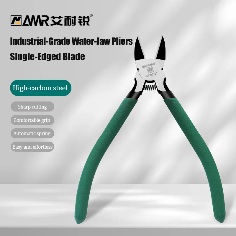 AMR Carbon Steel Plastic pliers5/6/8inch Nippers Electrical Wire Cable Cutters Diagonal pliers for Jewelry