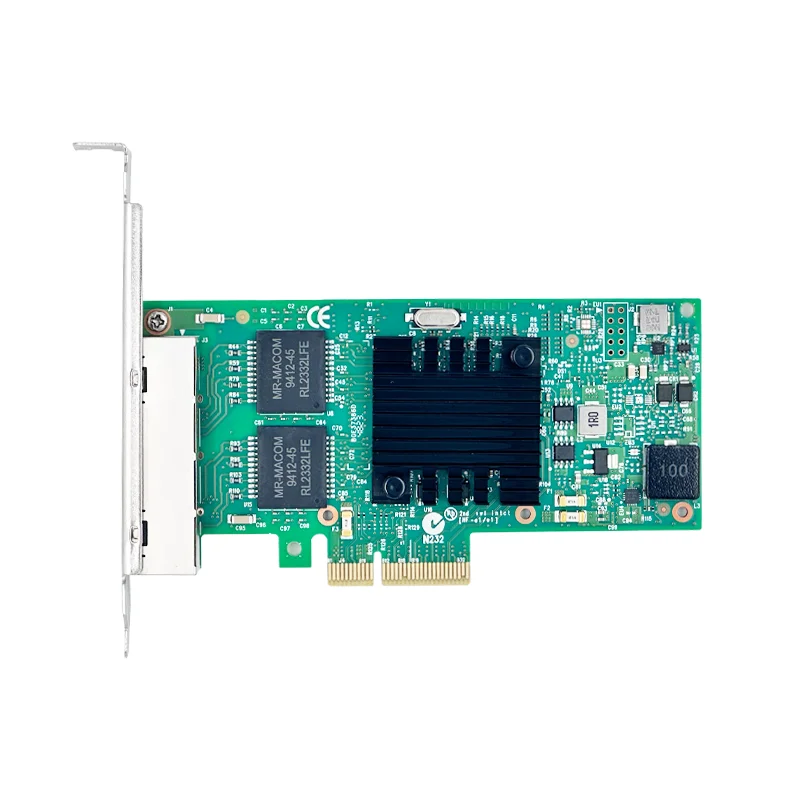 I350-T4  Quad Port 1Gb RJ45 PCIe x4 Ethernet network card, machine vision, industrial camera, image capture card