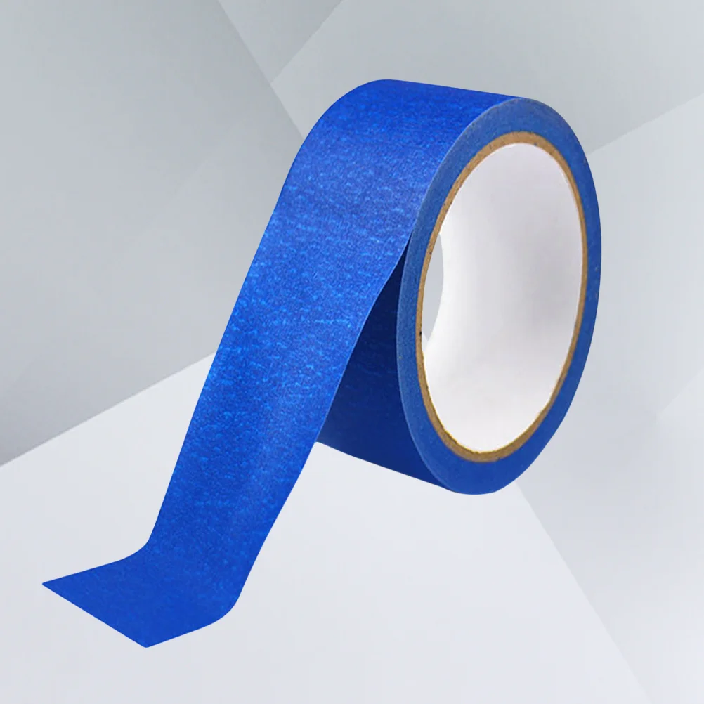 45 مللي متر 30 متر الأزرق بوليميد شريطٌ لاصق للطابعة ثلاثية الأبعاد ساخنة سرير نظيفة سهلة إزالة التصاق قوي لا خطوط الرسامين الشريط واسعة #3