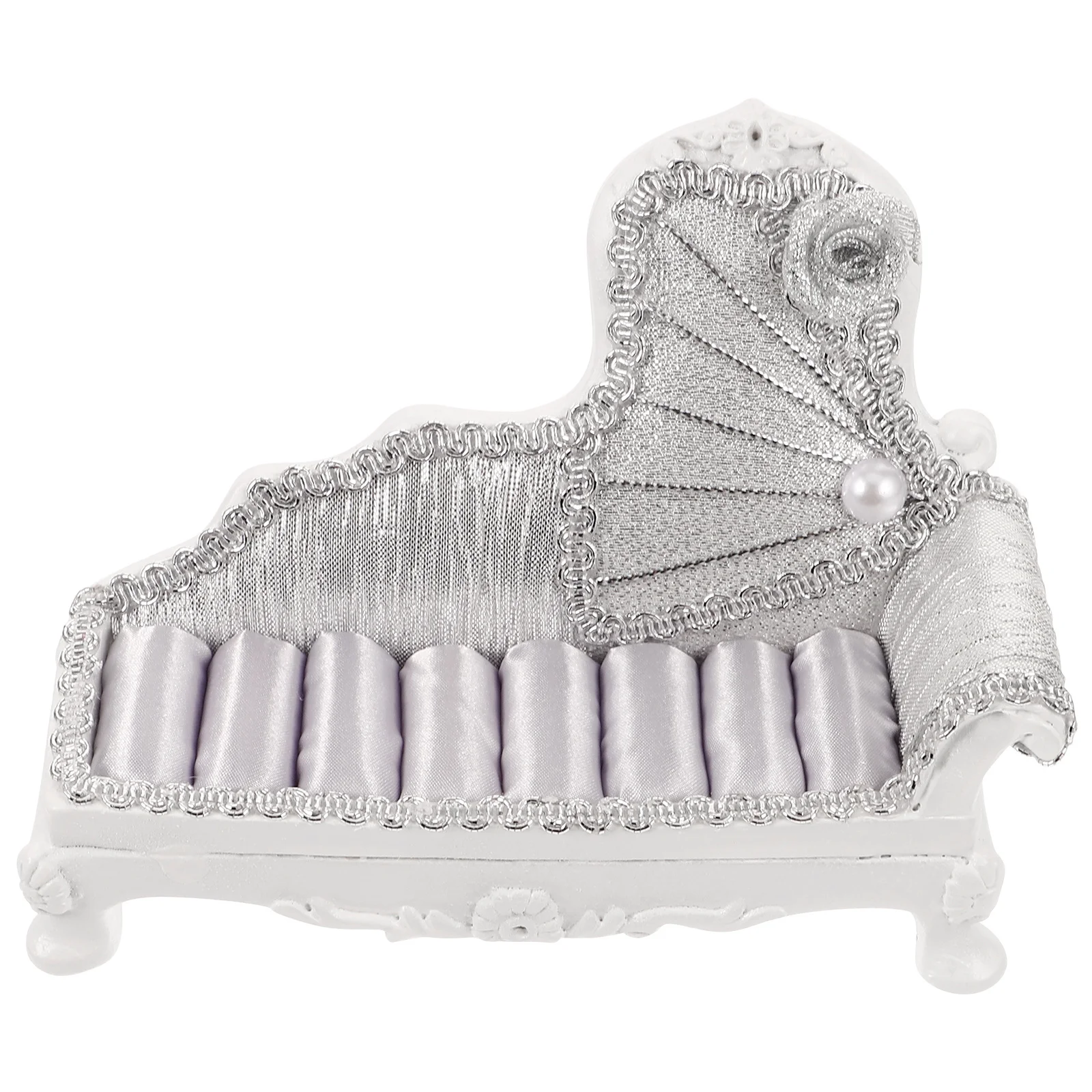 أريكة مجوهرات حافظة حامل صغير للخواتم أقراط القلائد أساور تخزين عرض موقف منضدية المنظم ديكور