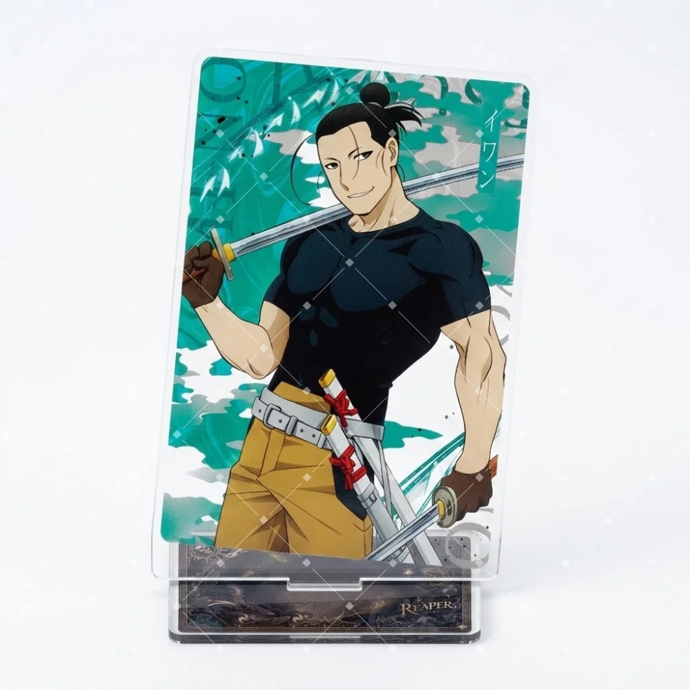 Daemons of the Shadow Realm Anime Acrylic Stand Yuru Asa Kuro Figure Desktop Decora Keychain Cosplay Display Plate Fans Gift