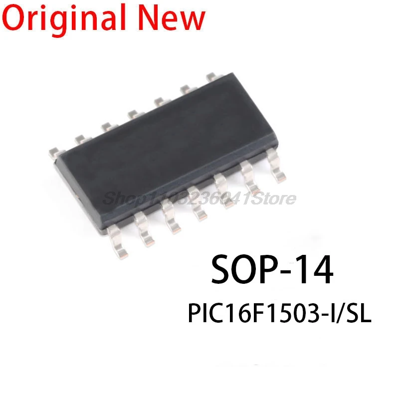 1PCS New and Original chip PIC16F1503-I-SL SOP-14 PIC16F1503-I-ST TSSOP-14 PIC16F1503-I-P DIP-14 PIC16F676 SMD SL ST P