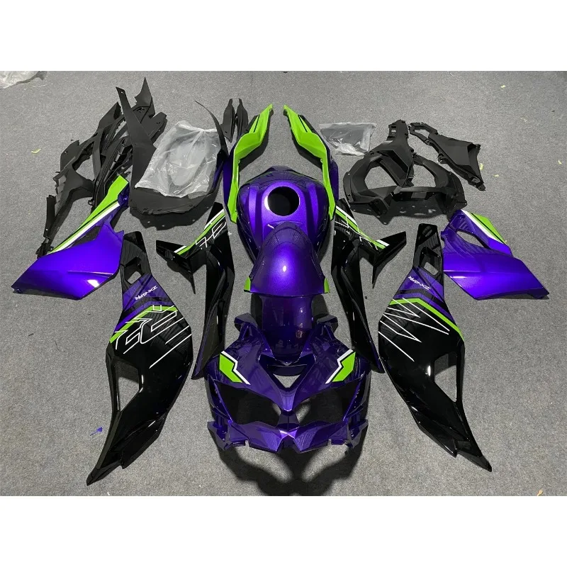 

Комплект обтекателей для мотоцикла AA/подходит для ZX-25R ZX-4R 2019 2020 2021 2022 2023, комплект кузовных работ, высокое качество, инъекционный АБС-пластик, фиолетовый