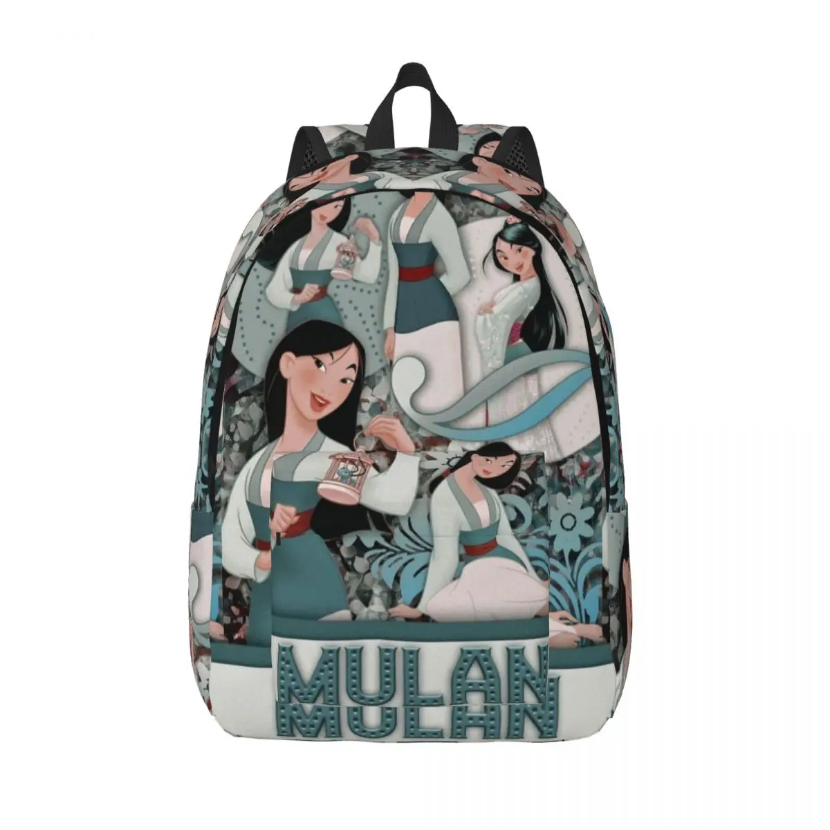 Zaino per Laptop personalizzato Mulan Princess uomo donna Fashion Bookbag per borse per studenti delle scuole universitarie