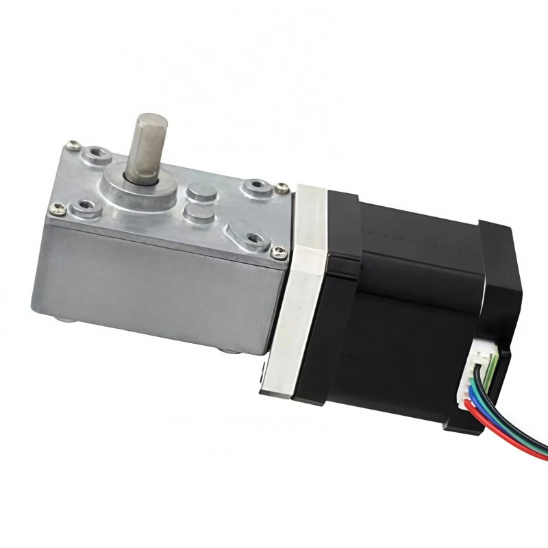 42 Stepping Reduction Motor, Turbine and Worm Gear 5840 Gearbox, Reduced To Drive A Large Torque Stepping Motor