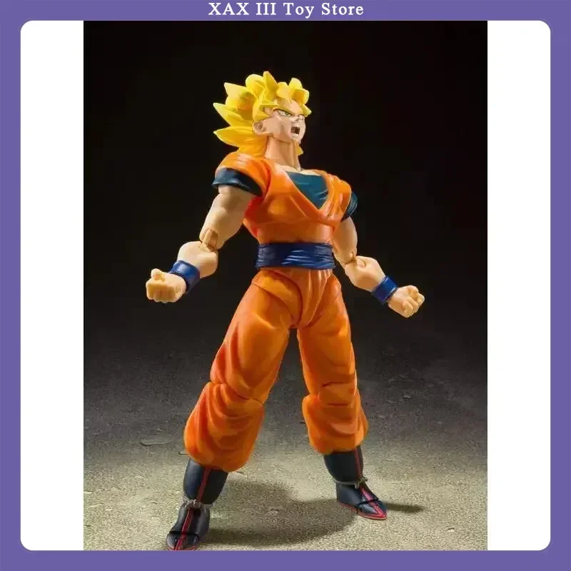 SHFiguarts Super Saiyan Full Power Son Goku Dragon Boll Z Disponibile Anime Action Collection Figure Modello Giocattoli Ragazzo Regalo