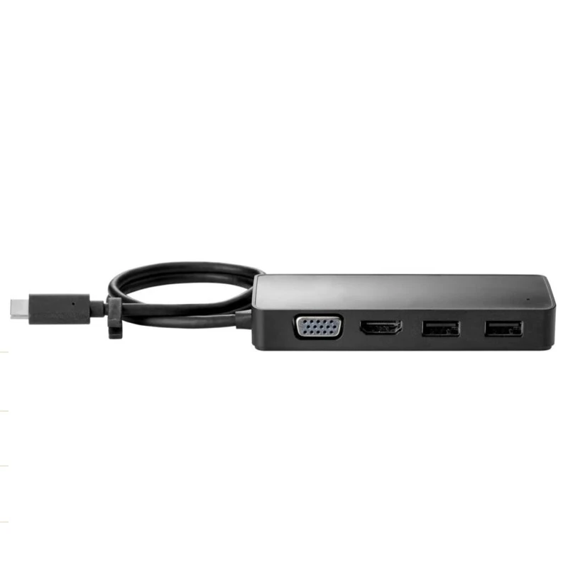 For HP USB-C travel docking station 90W fast charging, dual screen HDMI/VGA portable, light and genuine 7PJ38AA
