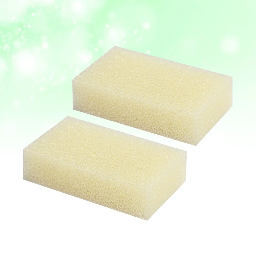 

2Pcs Multi-Purpose Kitchen Cleaning Sponge Brush Imitation Loofah Wash Sponge for Bowls Bathtub Tile Windows