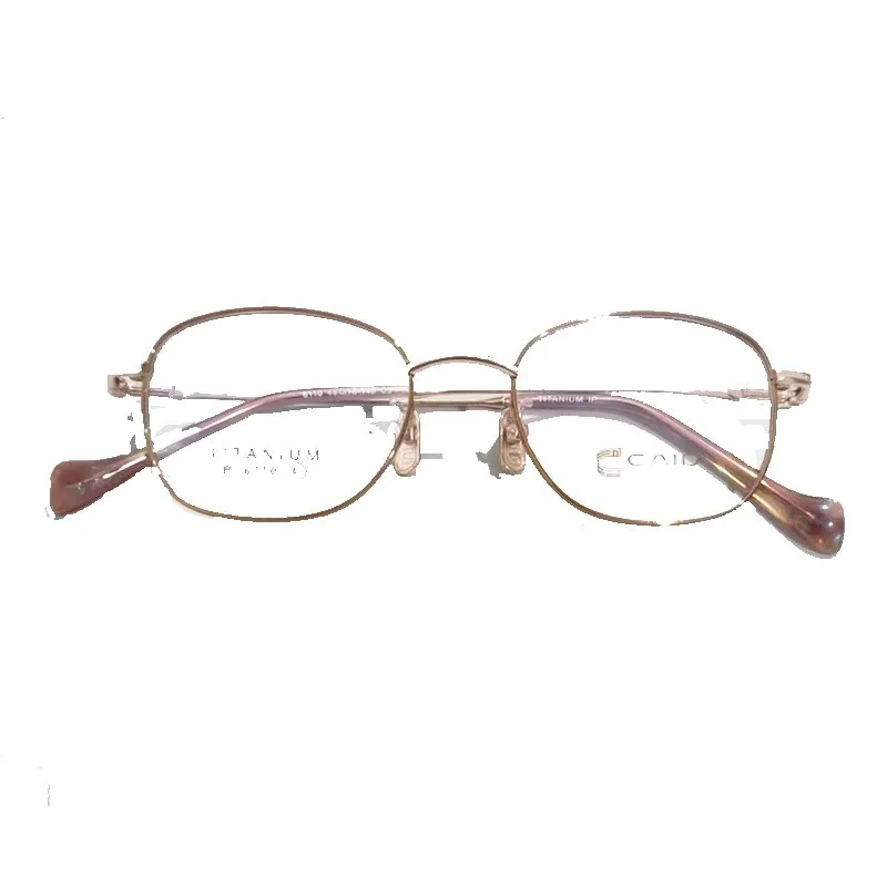 Xbora Ultralight Alloy Trendy Women Myopia Glasses Retro Small Size Oval Anti-blue light Optical Prescription Glasses Women 6110