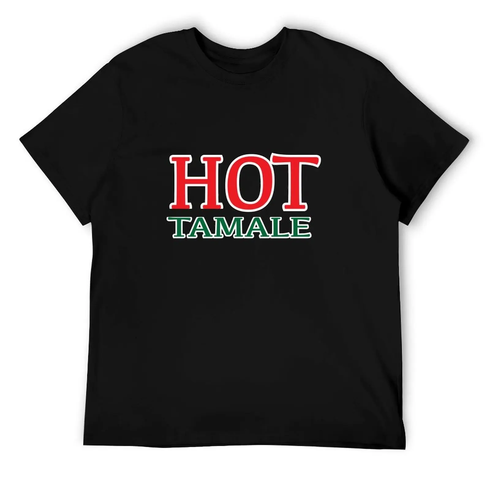 Camiseta HOT TAMALE-LATINO DESIGN, camiseta de algodón para hombre, camiseta de algodón de alta calidad