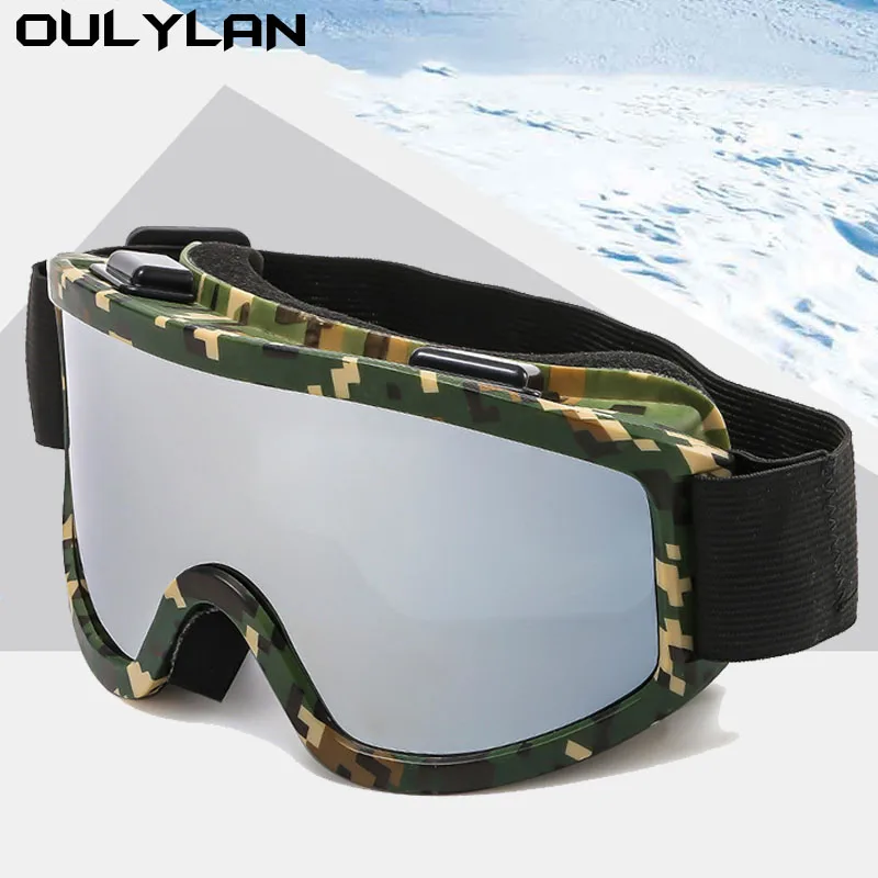 Oulylan Ski Snowboard Goggles Mountain Skiing Eyewear Snowmobile Winter Sports Goggle Snow Glasses Cycling Polarized Sunglasses