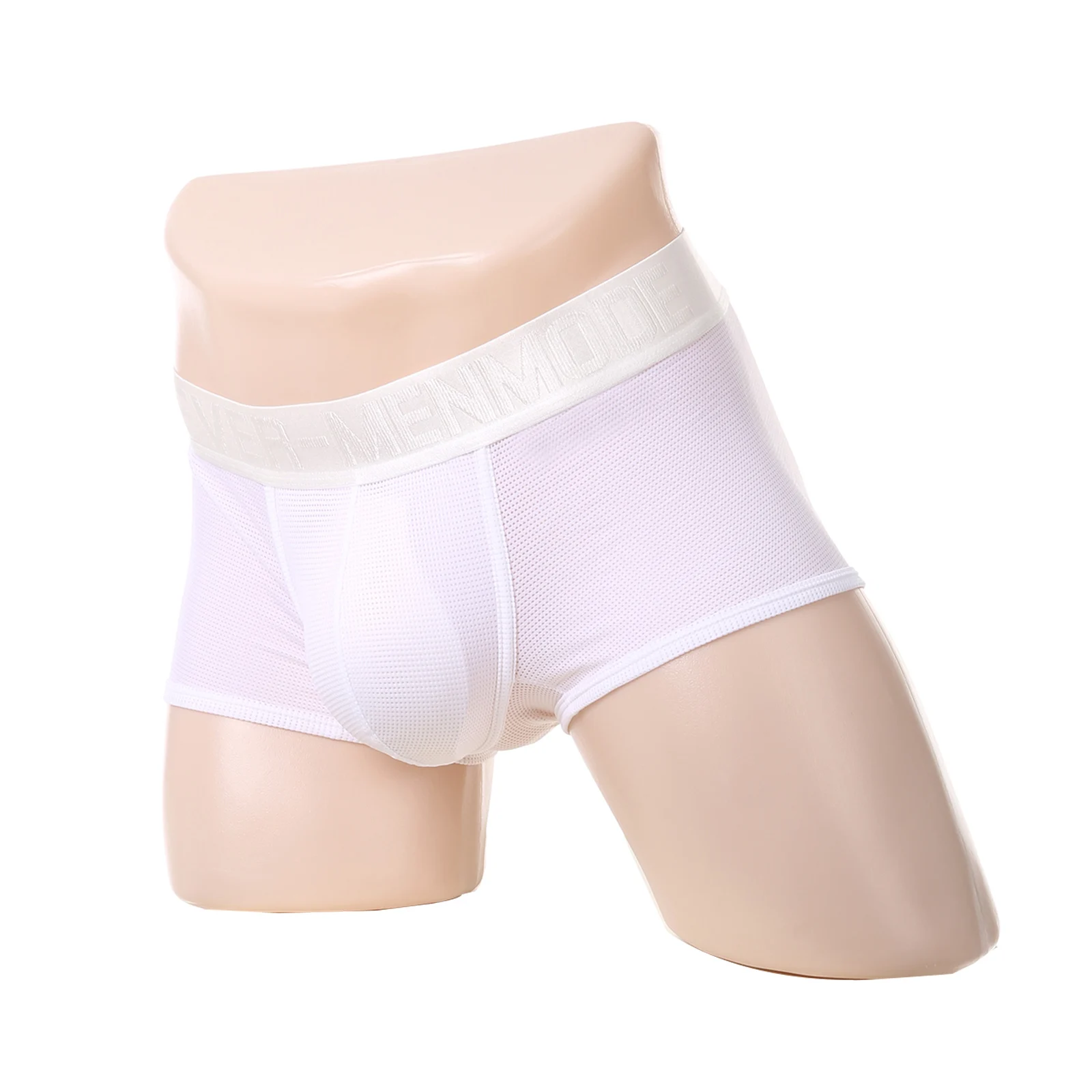 

CLEVER-MENMODE мужские шорты-боксеры флуоресцентные удобные дышащие боксеры с мешочком трусы сетчатые трусы