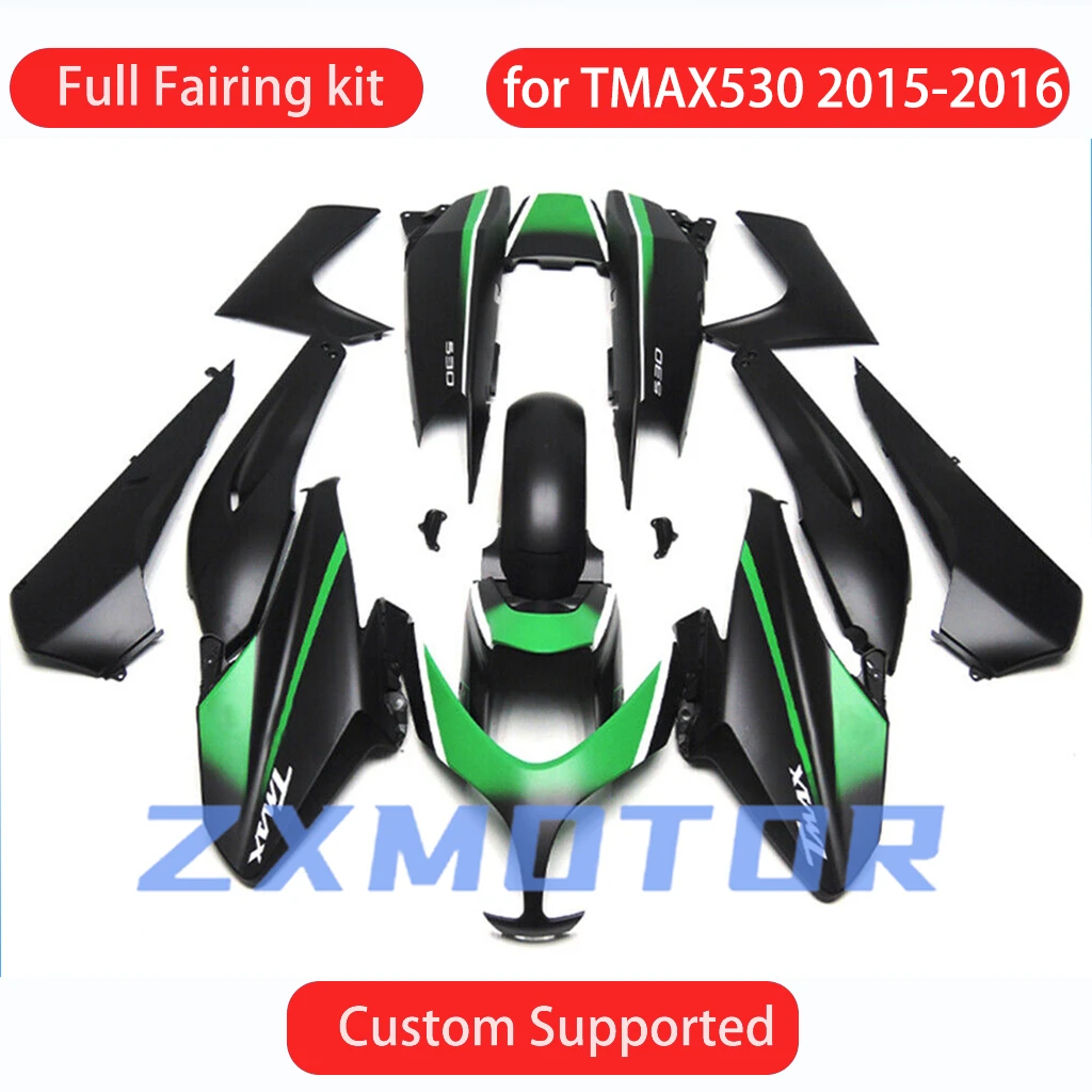 

Injection Molded Fairings TMAX 530 2015 2016 Motorcycle Customized Prime Fairing Kit for YAMAHA TMAX530 T-MAX530 15 16