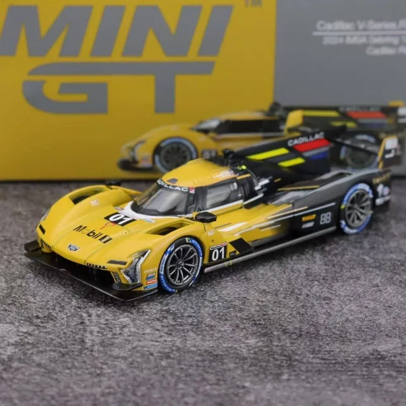 

Mini GT 1:64 V.Series R IMSA модель автомобиля из сплава, украшения для мальчика, Рождественский подарок