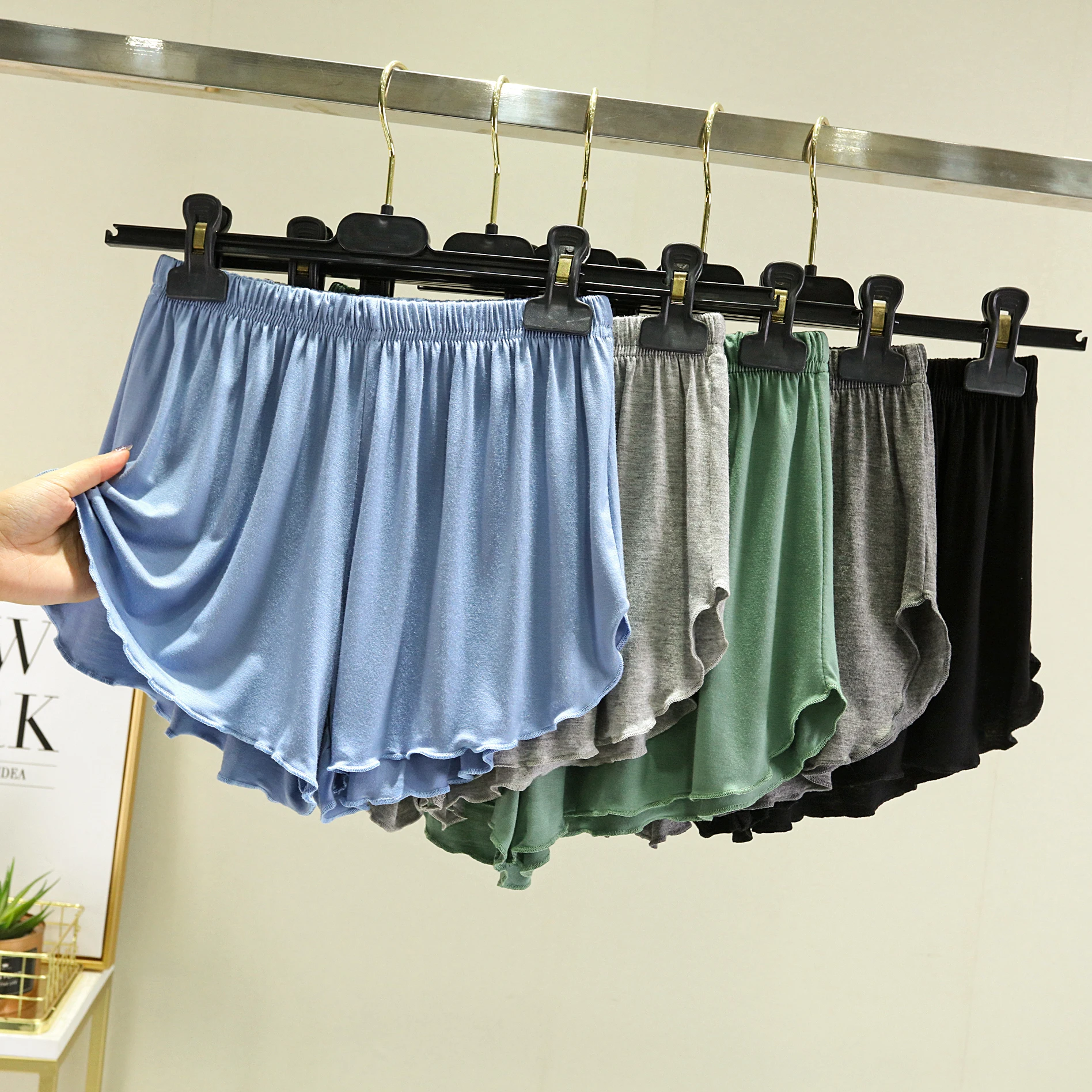 High Waist Modal orts Women's Summer Loose Casual Yoga Pants Thin Sport Leisure Wide Leg Pants Breathable Spwear