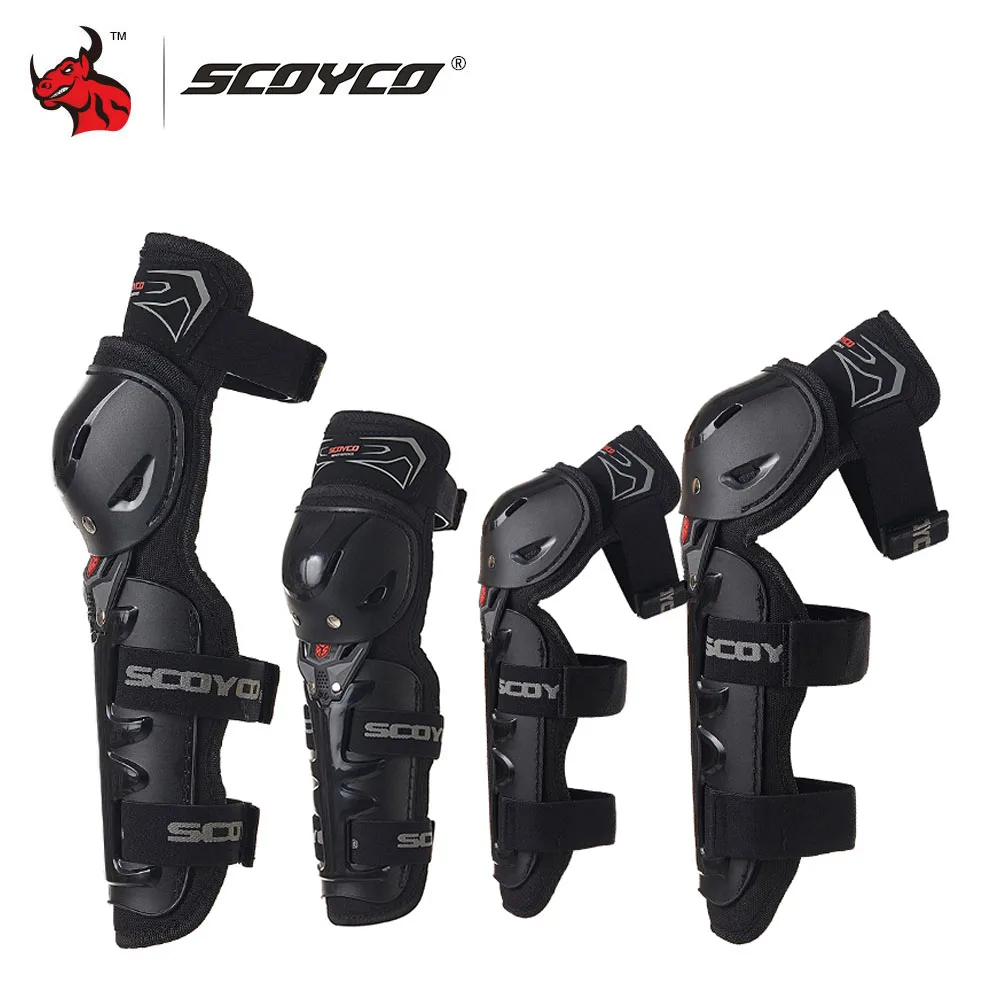 SCOYCO Motorcycle Riding Anti-fall Equipment Windproof And Warm Knee Pads And Elbow Pads Outdoor Anti-fall Knee Pads Elbow Pads