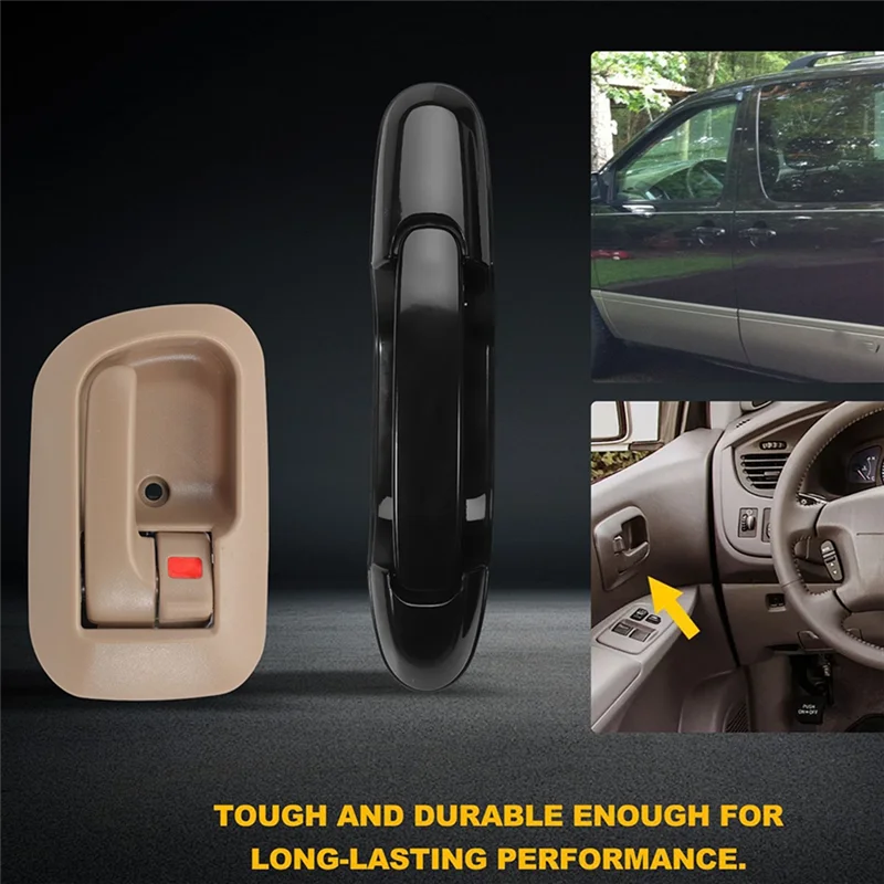 

X39A-Exterior Door Interior Door Handle Tailgate Handle 6927708010E0 6909008010 For Toyota Sienna 1998 -2003