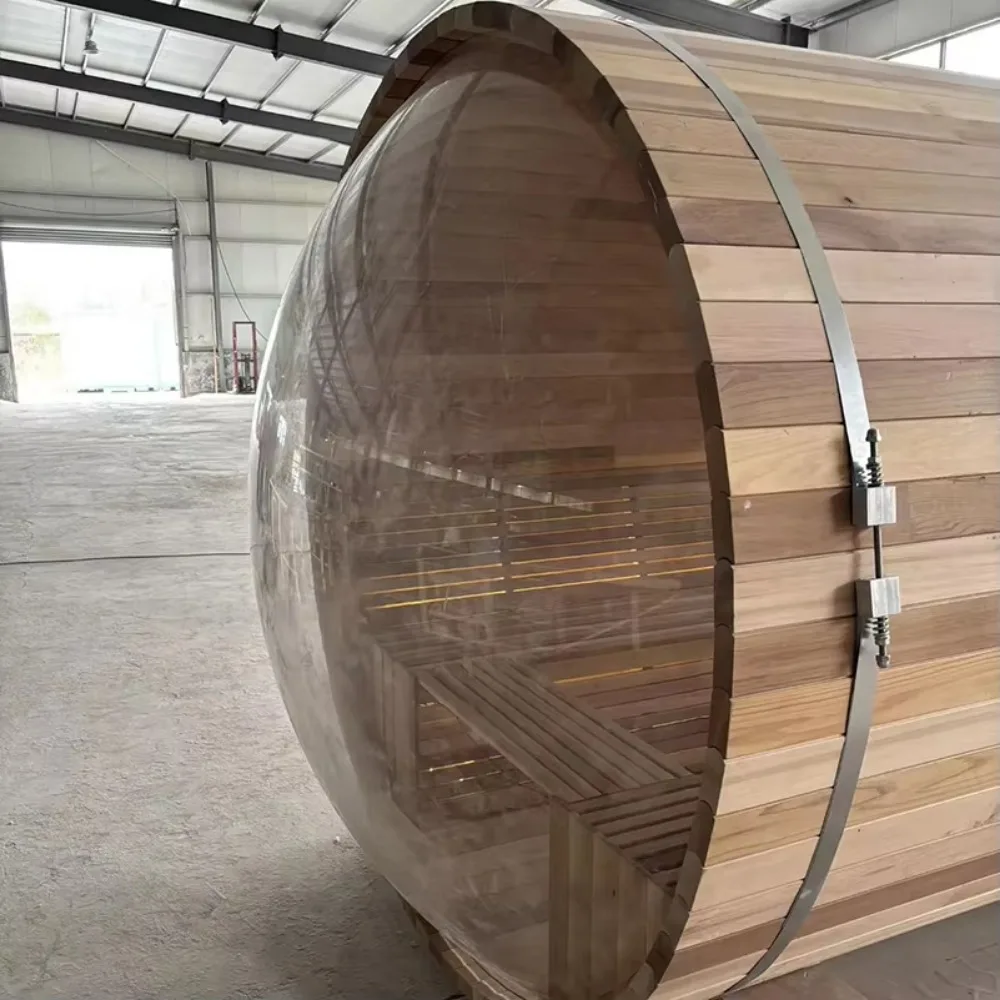 Exquisite and Comfortable Sauna Rooms Manufacturer Modern Sauna Room Customizable Size Traditional Wood Sauna Room