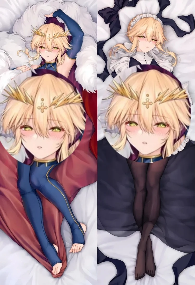 

Игровой удар FGO Altria Pendragon Alter Cosplay Подушка «Dakimakura» чехол обнимающее тело Prop