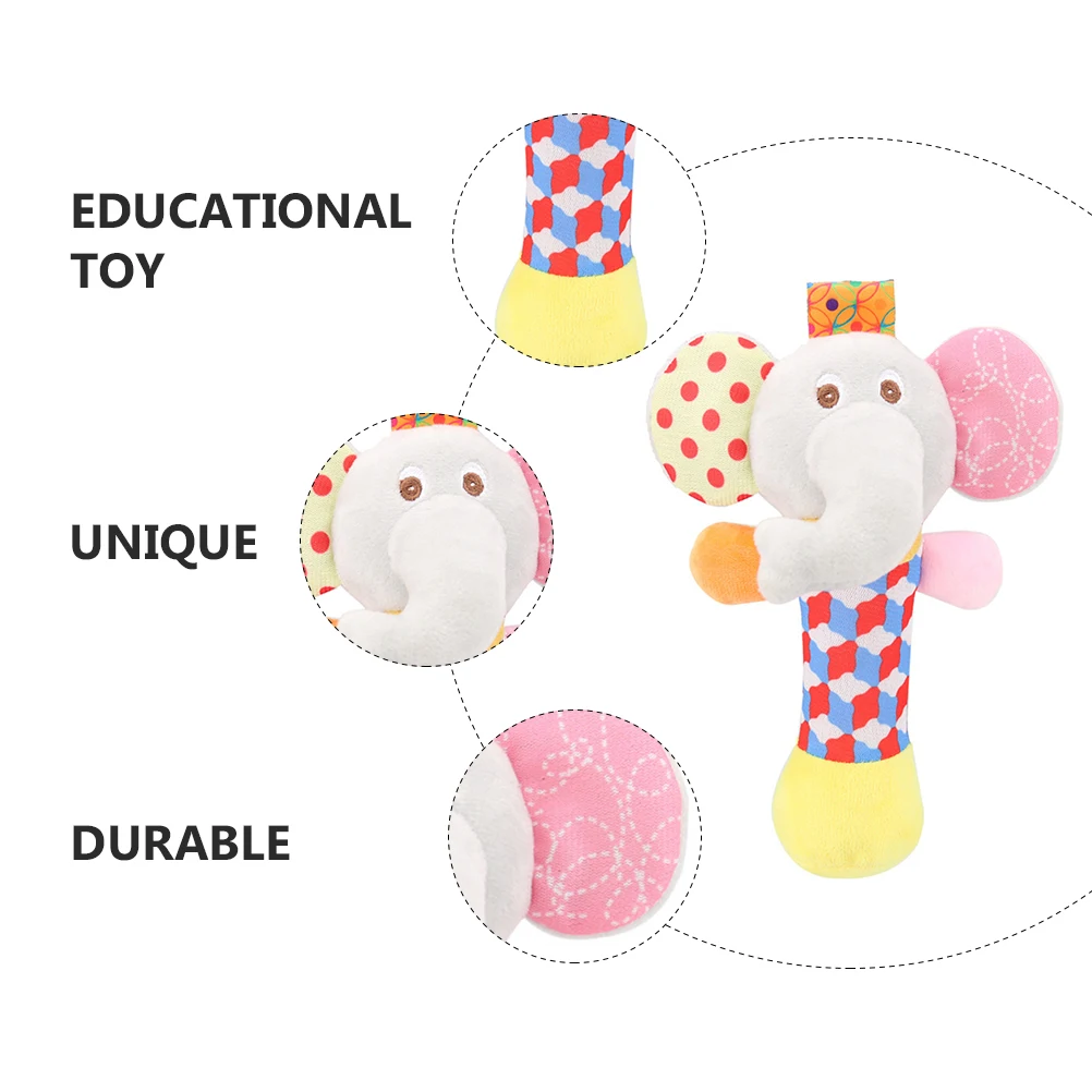 

Catch The Stick and Roar Bell Toys for Kids Appease Hand Bells Parent-child Educational Baby