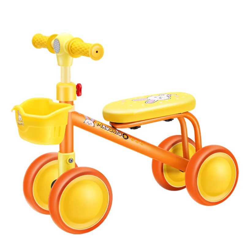 LazyChild 1-6 Years Old Children's Scooter Twist Car Baby Music Light Four-wheel Anti-rollover Walker Child Yo Car Dropshipping