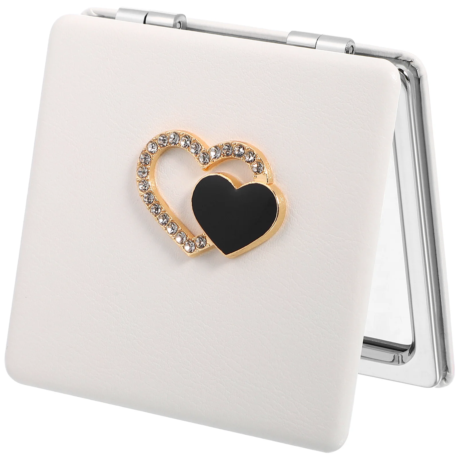 Przenośne lusterko do makijażu, małe, mini, kompaktowe, o wykwintnym designie, idealne na podróże, do kieszeni, torebki, na prezent, przenośne lusterko do makijażu.