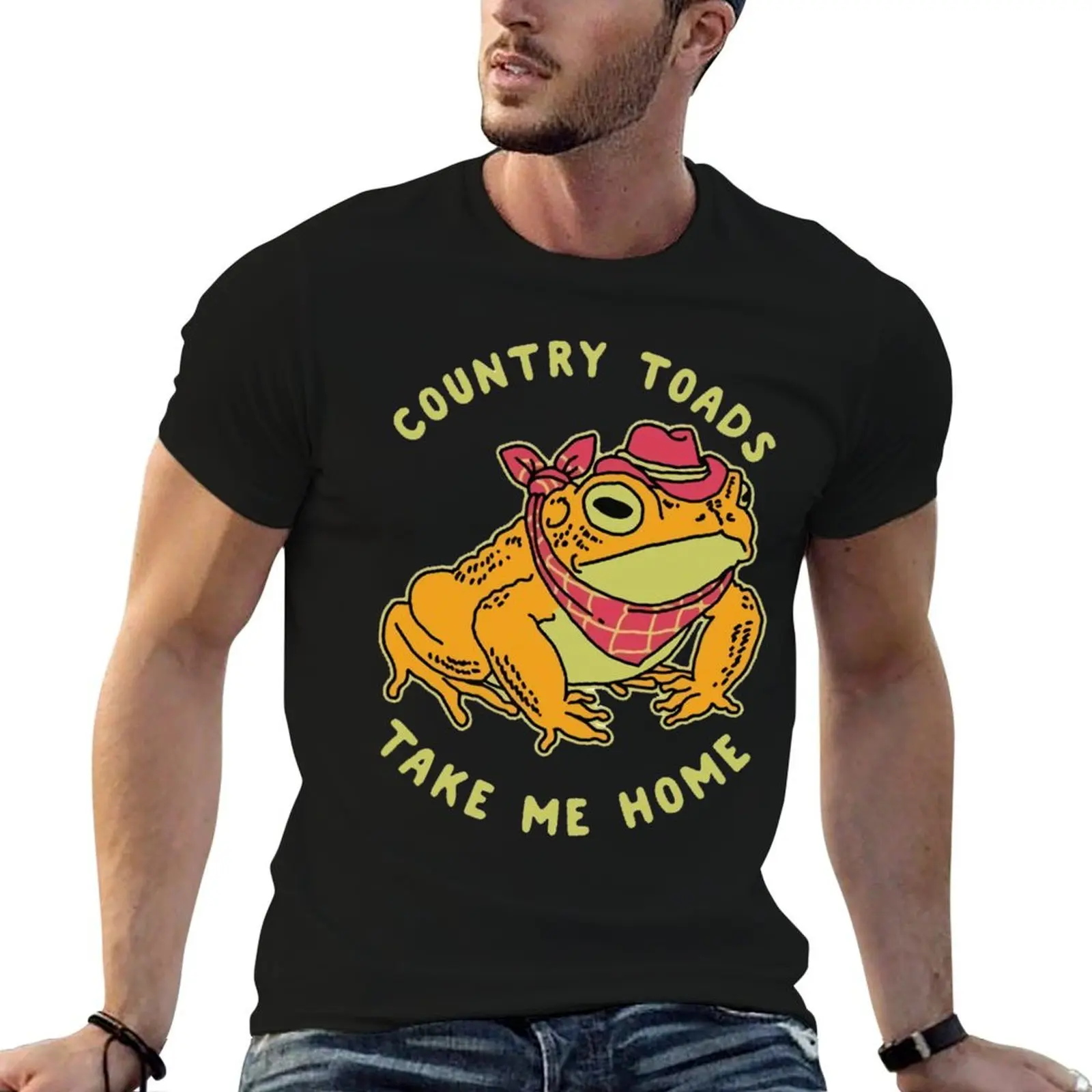 

Country Toads Take Me Home Garden T-Shirt summer clothes oversizeds summer tops vintage clothes shirts men