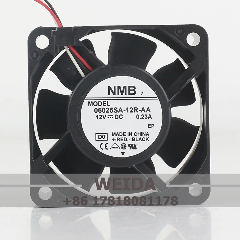 

New original NMB DC 12V 0.23A AC EC 6025 60X60X25MM 6CM Quiet chassis inverter 06025SA-12R-AA cooling fan