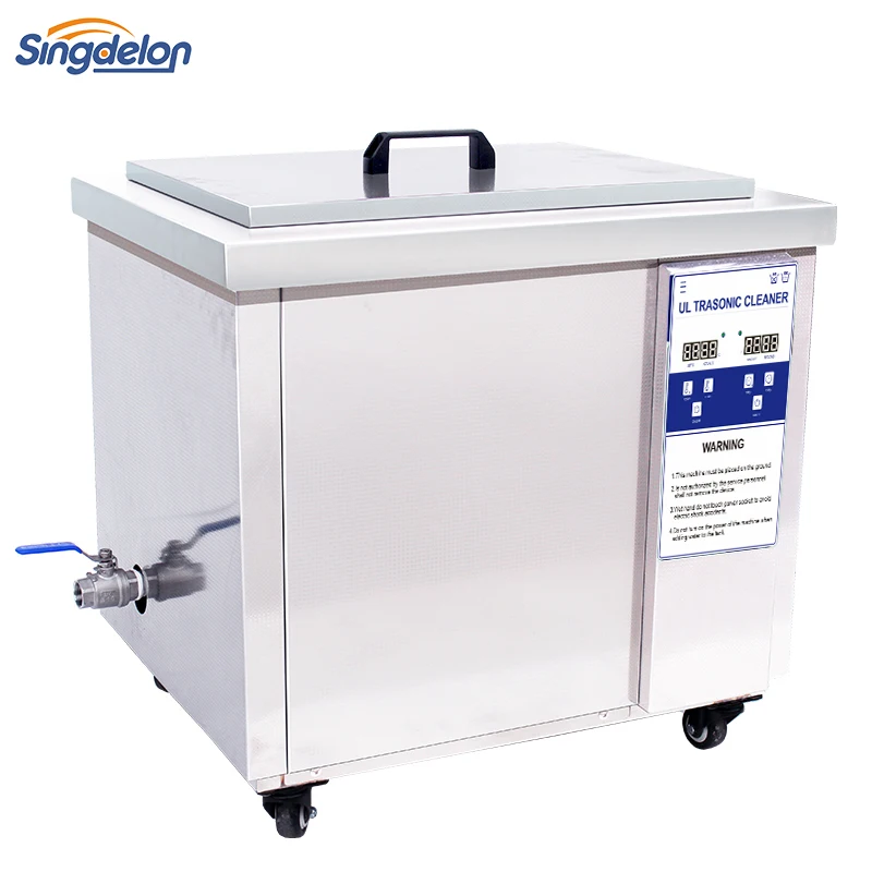 Single tank ultrasonic cleaning machine Hardware cleaning, oil removal and rust removal industrial cleaning equipment 264L 3000W