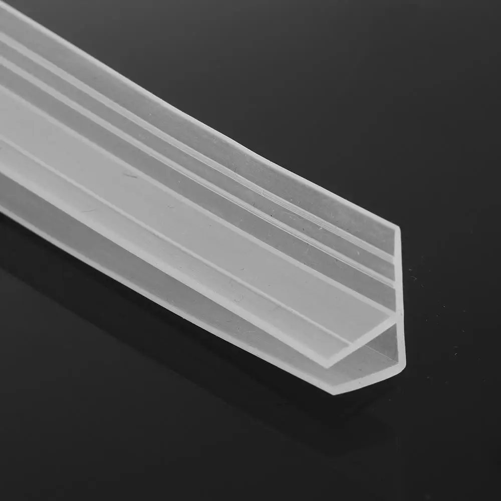 1M 6-12mm F U h Shape Silicone Rubber Home Improvement Hardware Glass Door Weatherstrip Sealing Strips Seal Strip Window Seal