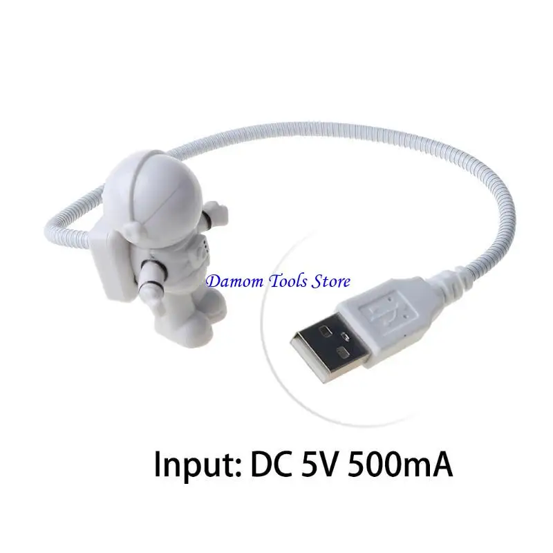 57BE Astronaut Reading Desk Lamp 5V LED Light For Computer PC Lighting