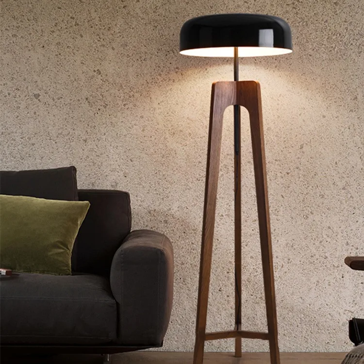 Торшер для спальни отеля, роскошная гостиная, диван, штатив для спальни, деревянный торшер