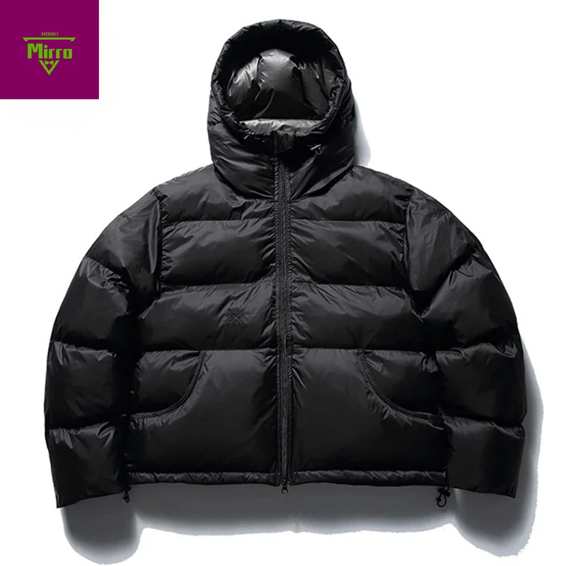 

Men Parkas Winter Padded Jackets Thicken Warm Bubble Coats Streetwear Harajuku Hip Hop Oversized Jackets Outwear