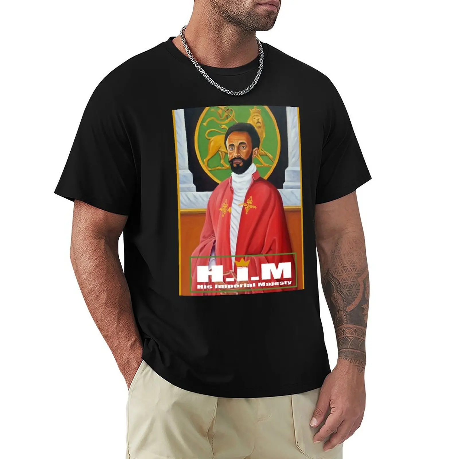H.I.M (His Imperial Majesty) T-Shirt t shirts for man pack cotton T-Shirt