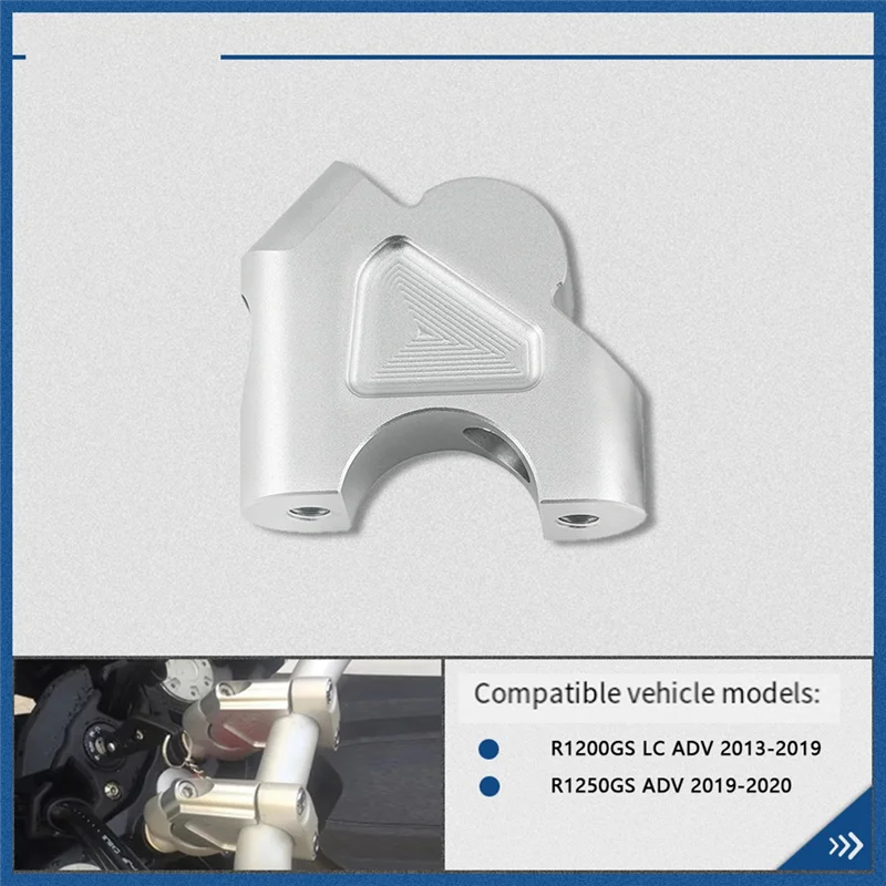 

1 Pair Motorcycle Handlebar Riser Clamp For BMW R1200GS ADV 2013-2022 Handlebar Riser Accessories