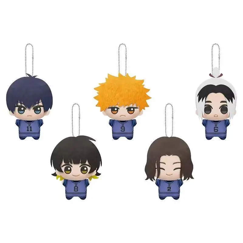 

Anime BLUE LOCK Kunigami Rensuke Bachira Meguru Cosplay Cotton Maumet Pendant Keyring Cartoon Puppet Keychain Ornament Xmas Gift