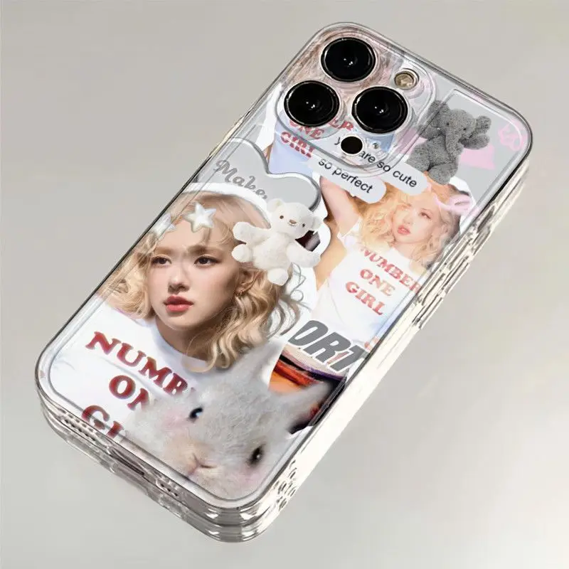 حافظة لهاتف آيفون 17 16 15 11 12 14 13 Pro Max Mini XS XSM XR 7 8 Plus SE4 Air 16e غطاء لطيف Fundas