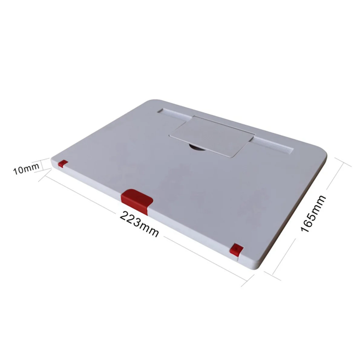 

4X Mobile Phone Screen Magnifier 12 Inch 3D HD Video Amplifier Stand Bracket With Movie Game Red Folding Desk Holder-A74Z