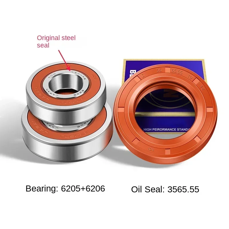 Suitable for Samsung drum washing machine tripod bearing water seal oil seal D35 65.55 10/12 accessories