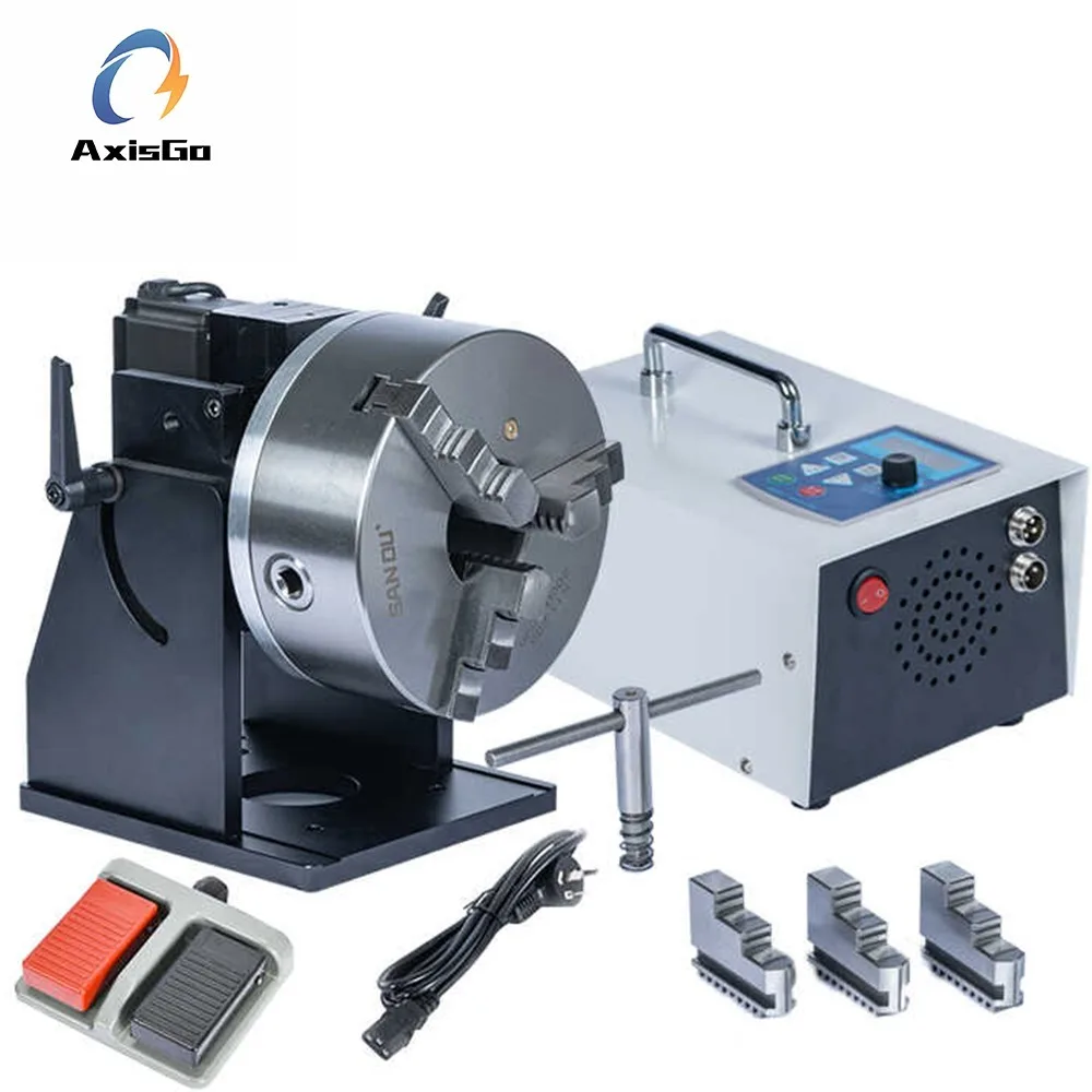 

CNC Automatic Precision Welding Positioner Rotary Table for Laser/TIG Welding, Marking, Rust Removal & Inspection