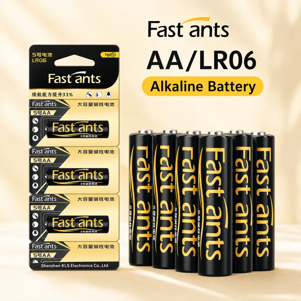 AA LR06 Alkaline Dry Battery 1.5V Disposable Power Cell for Toy Remote Control Clock Wireless Mouse Keyboard
