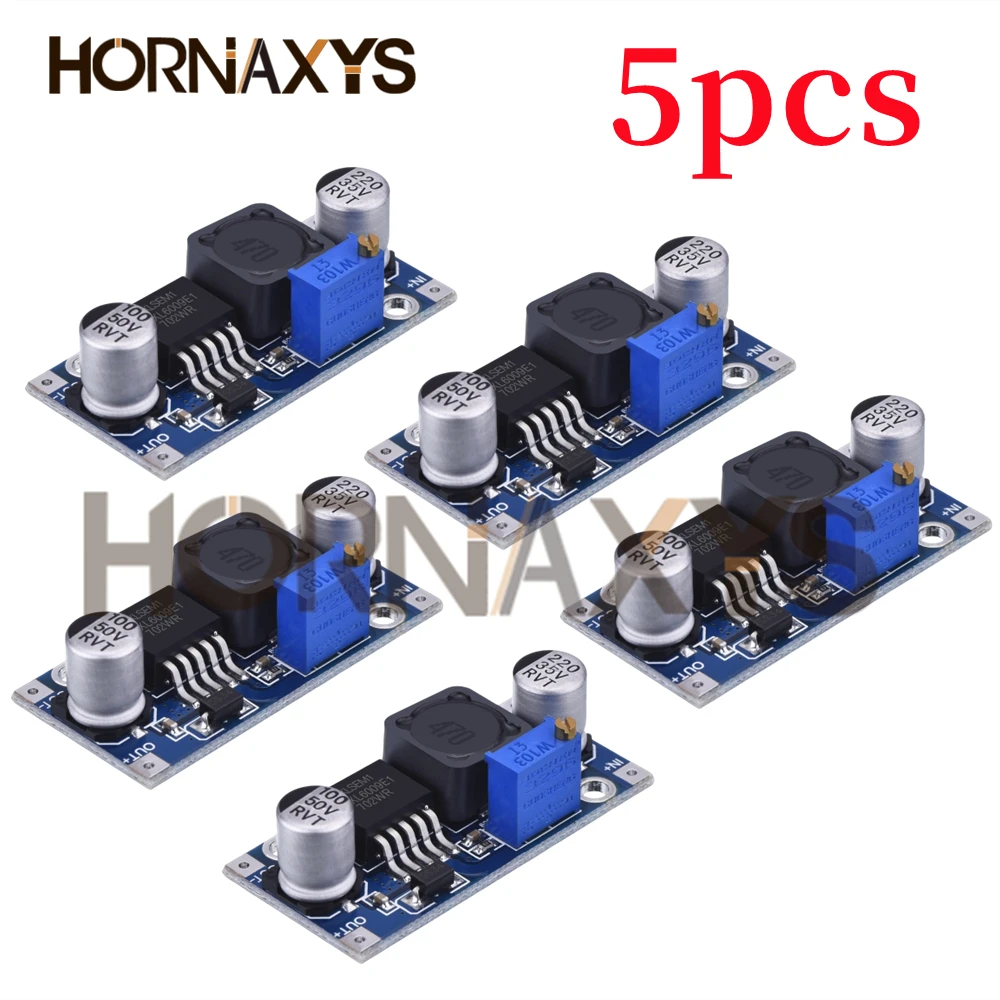 1-10PCS XL6009 4A Boost Converter Step Up Adjustable 15W 5-32V to 5-50V DC-DC Power Supply Module LM2577 Step-up Module