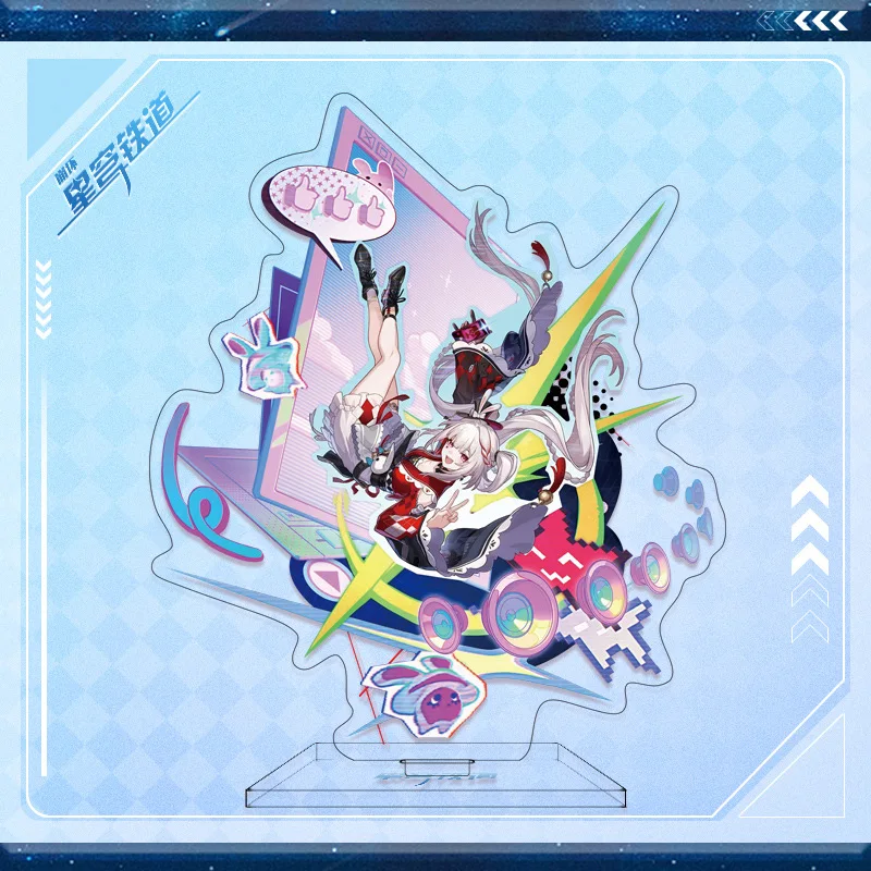 

Honkai：Star Rail Game Peripheral Sparxie Cyrene Hyacine Evernight Acrylic Stand Model Plate Desk Decor Collect Gifts