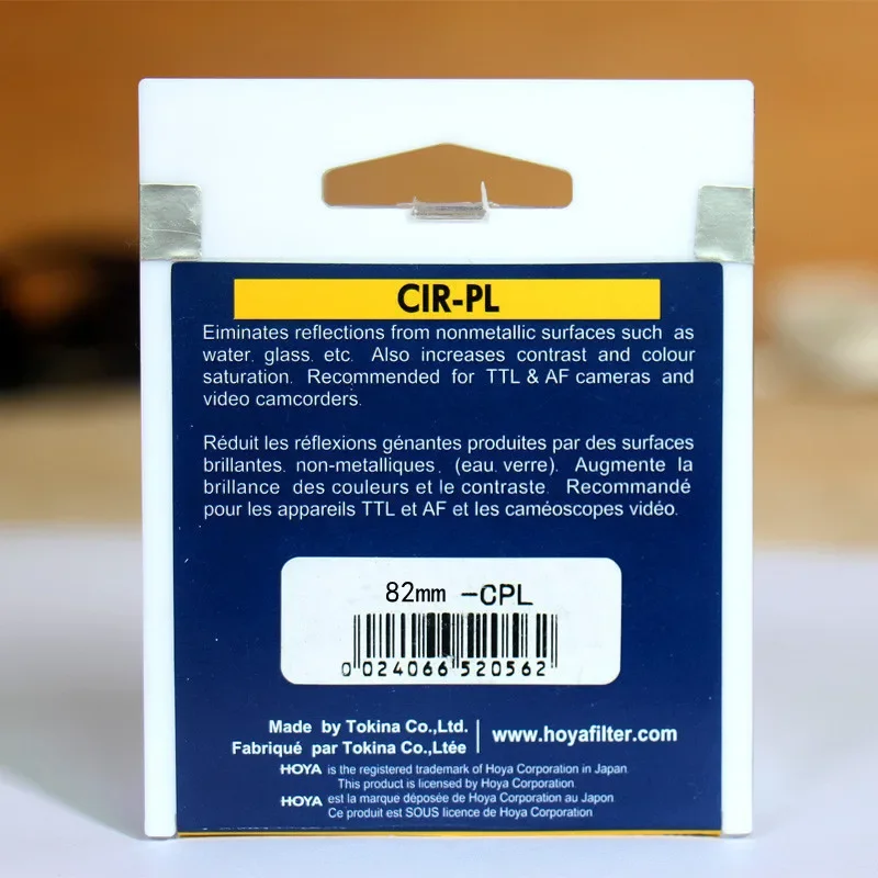 Para Nikon Canon venta HOYA SLIM CPL filtro polirizador 46mm-82mm filtro de cámara