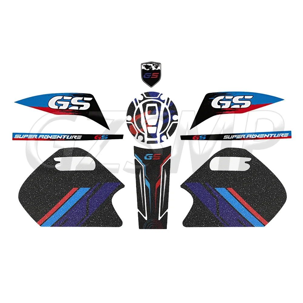 

Fit for R1200GS ADV 2014-2018 R1250GS Adventure 2021-2024 Motorcycle Fuel Tank Pad Protection Sticker Decals